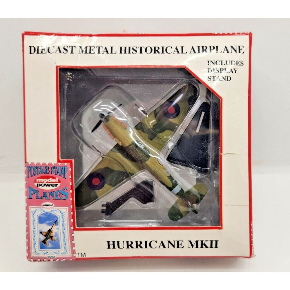 Model Power Postage Stamp‎ Planes MKII 5340-2 Hurricane - New In Box